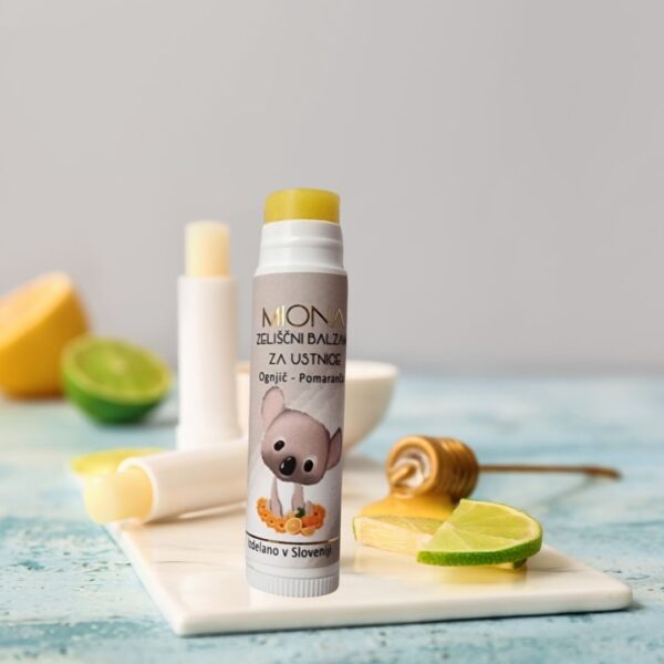 Balzam za ustnice - ognjič pomaranča - slika 1
