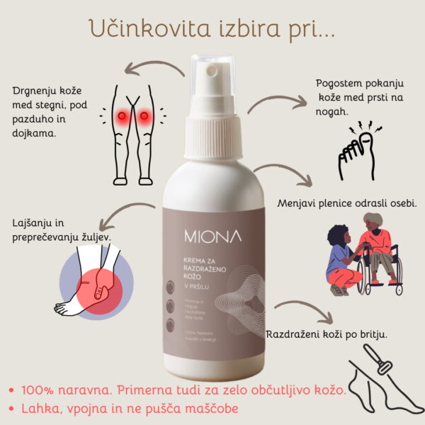 Krema za vneto in rdečo kožo pri odraslih 100ml - slika 3